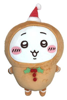 Gingerbread Man BIG Plush Toy, Approximately 30cm (Chi-i-ka-wa)