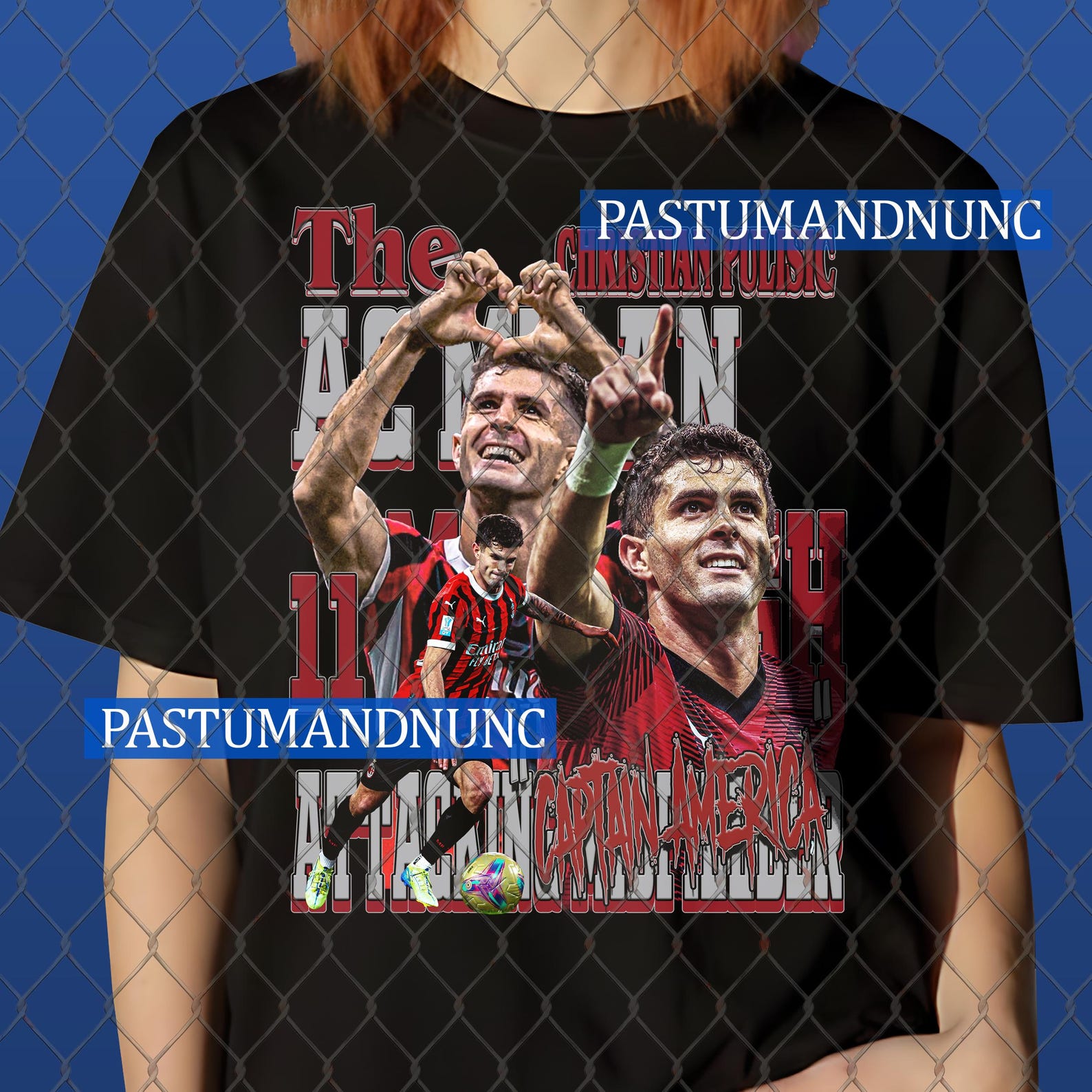 Retro Christian Tee Pulisic T-Shirt Soccer DTG Print Graphic Shirt Gift Unisex Youth  Design Wear Bestseller 90S Limited Vintage Bootleg 2XL