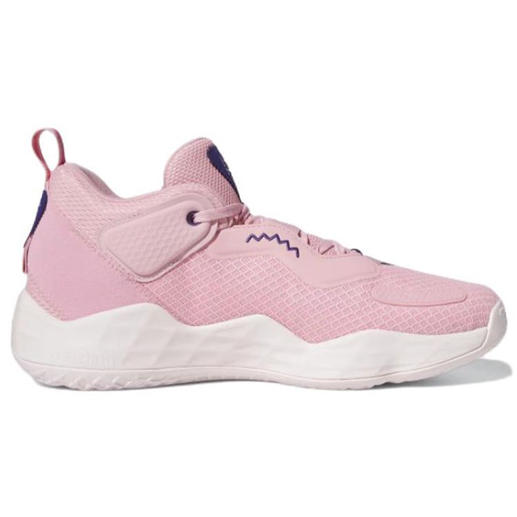 Adidas D.O.N. Issue #3 GCA Light Pink Unisex Sneakers Clear-Pink Team-College-Purple GW3643