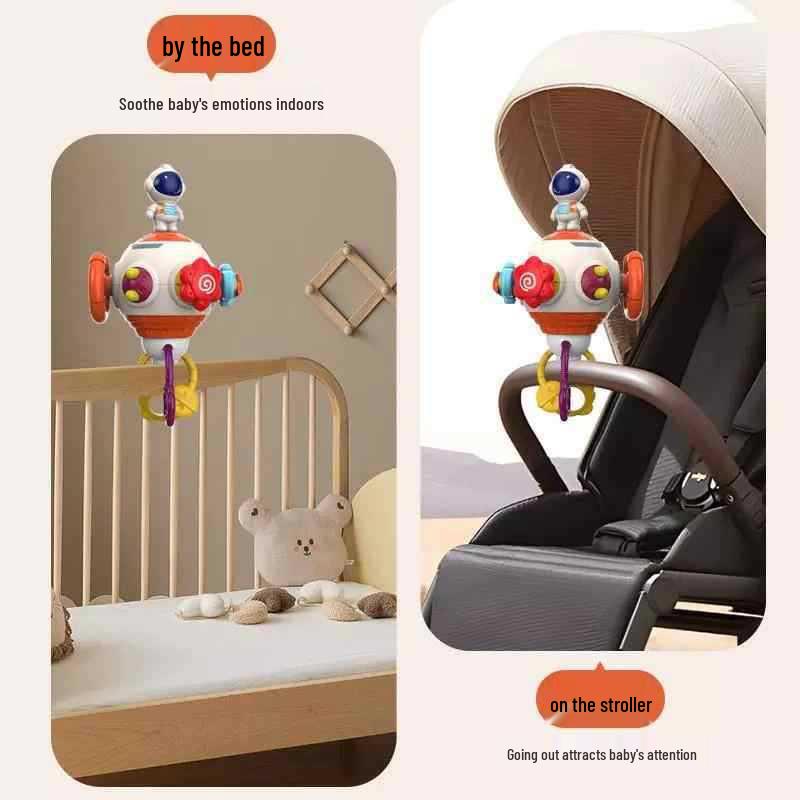 Cross-Border Montessori Baby Spinner: Educational Grab Ball & Sensory Toy for Children