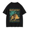 Plus Size Japanese Evolve Into Crab Funny Graphic T Shirt Retro Fashion High Quality Tshirts Oversized Y2k Streetwear
