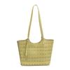 Large-capacity carved hollow tote bag women's bag 2025 new fashion texture shoulder bag women's commuter armpit bag