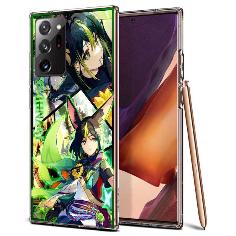 Genshin Impact Tighnari Phone Case for Samsung A55 A35 A25 A15 A07 A05S A16 A17 A26 A36 A37 A56 A57 Galaxy Note 20 10 A50S A71 A