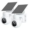 Blurams Outdoor Solar Separate Security Solar USB No Power Supply or Wiring Outdoor Surveillance Camera Set of Camera, Wi-Fi Camera, 2K, Panel, Type,