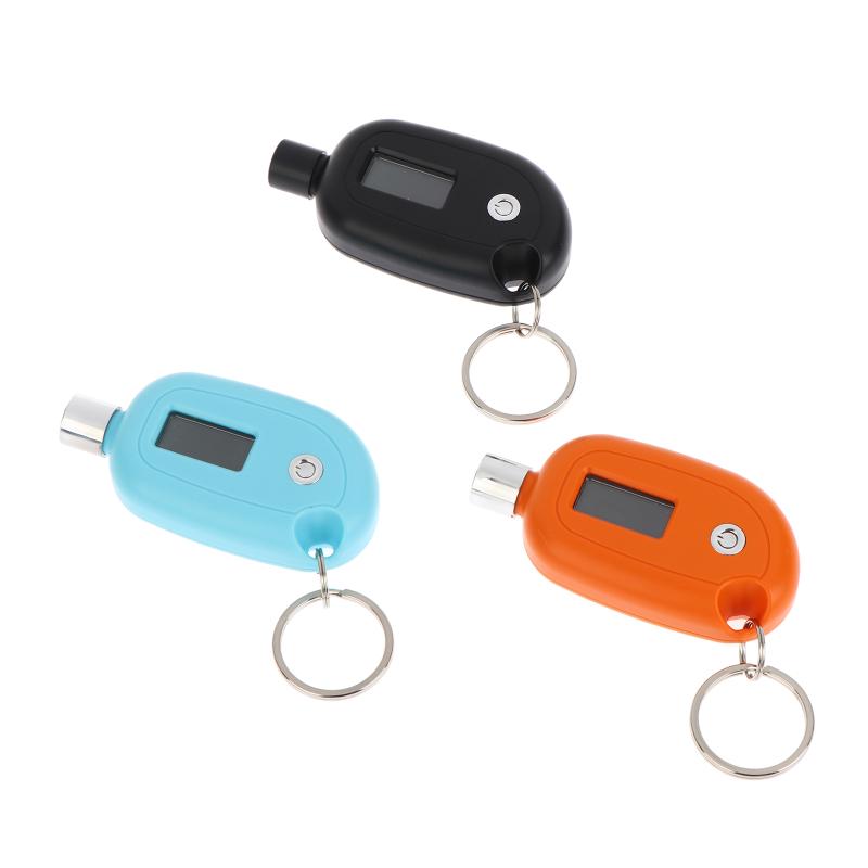 Digital Tire Pressure Gauge with LCD Screen, Portable Tester Tool for Auto/Motorcycle Safety, Air Pressure Alarm Meter