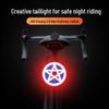 USB Rechargeable Waterproof Bicycle Tail Light
