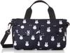 Mini sac cabas dans sac 6029 Miffy Visages Multiples Noir [Sifre] 2-voies Femme