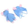 Infant Costume Knitted Sets Baby Photo Shoot Outfits Newborn Baby Mouse Hat with Mouse Doll