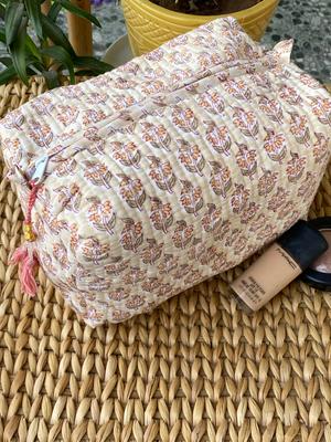 LARGE Multipurpose Quilted Pouch/ Bag