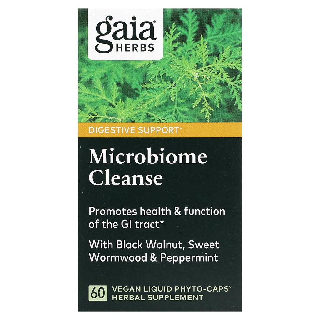 Microbiome Cleanse, Veggie Liquid Phyto-Caps 60 Tablets