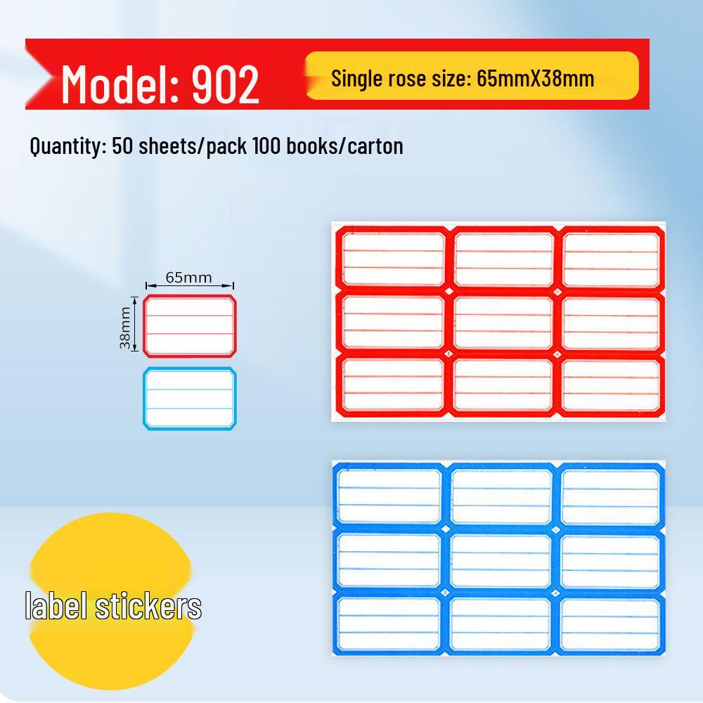 

Blue Self-Adhesive Paper Label for Office & Supermarket Shelves 28.5 x 24 mm