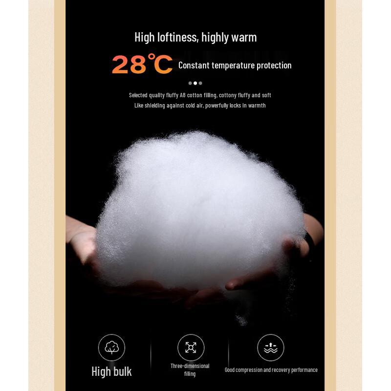 Wassup Sohot Men's Stand Collar Padded Winter Coat