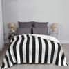 Black White Stripes Throw Blanket Blankets and Throws Halloween