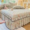 Thickened Quilted Non-Slip Bed Skirt