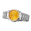 Citizen Me Series Waterproof Calendar Display Mechanical Movement Stainless Steel Watch Orange Dial Men Watches NJ0150-81Z