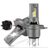 AUTOXBERT H4 Motorcycle LED Headlight Bulb, H4/9003 Fog Lamp, 6000K, 50 W, 5x Brightness,