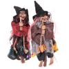 Garden Lawn Hanging Halloween Horror Pendant Figurine Witch Ornament Decoration