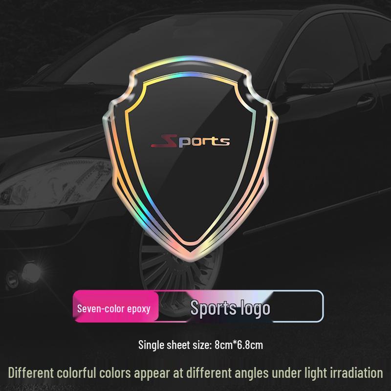 Geely Jiaji Xingyue L Extended Range Emgrand S Triangle Window Trunk Logo Car Sticker