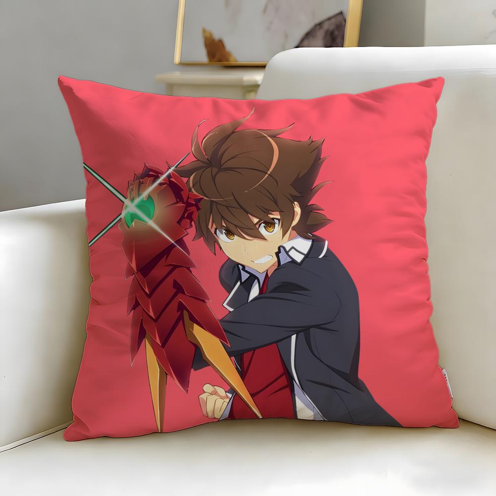

Anime New High School DxD New Cushion Cover Soft EasyWash Pillow Case Versatile for Couch Bed Travel and Office 30X30cm