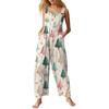 Women's Jumpsuit Printed Casual Loose Jumpsuit