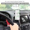 Handyhalterung für Jeep Grand Cherokee 2014-2021 Lüftungsschlitz-Halterung Handy-Ständer Autozubehör