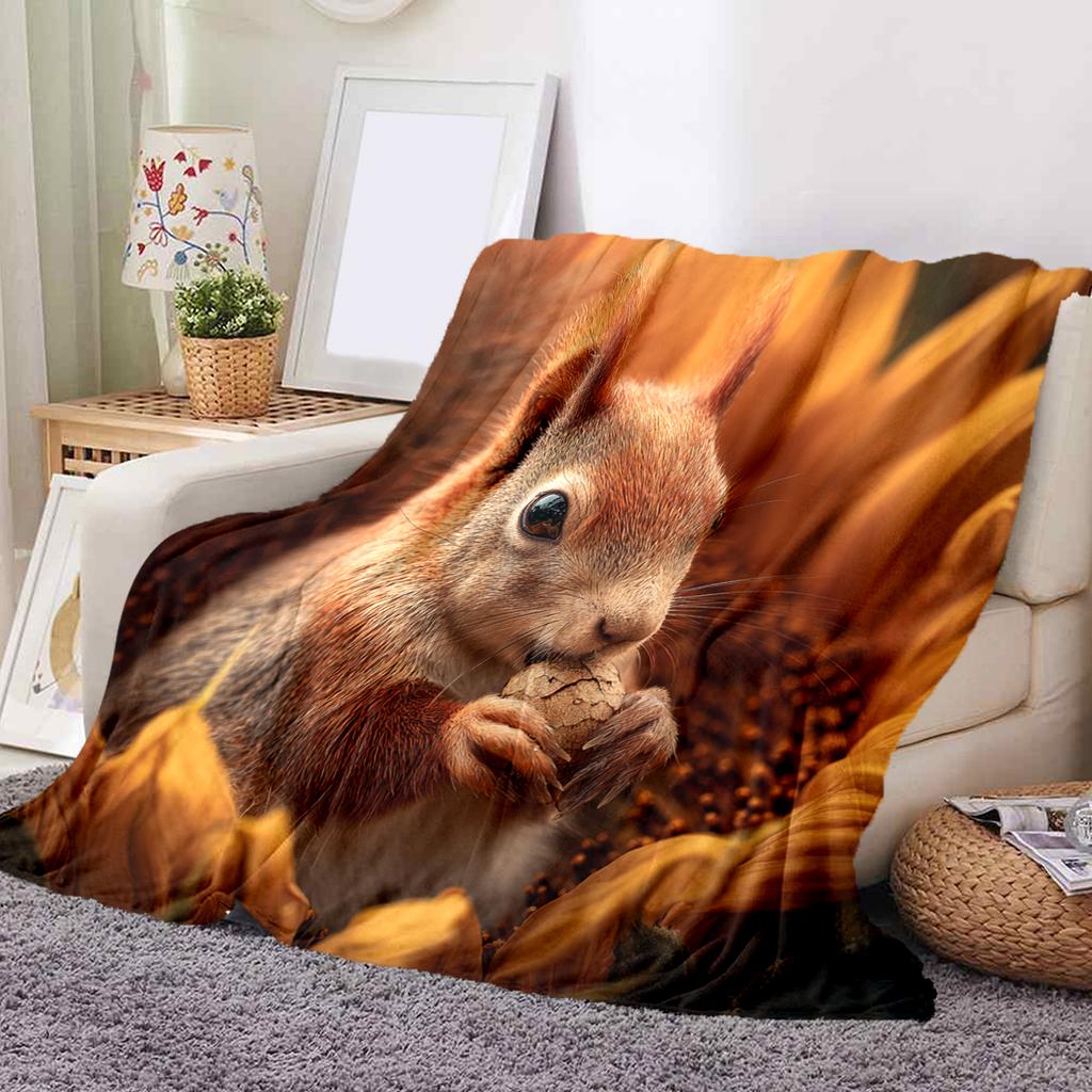 1 Stück Flanelldecke mit Cartoon-Druck, Hohe Qualität, Bequem für alle Jahreszeiten, Heimdekoration, Wärme und Komfort, Perfekt als Weihnachts- oder Geburtstagsgeschenk