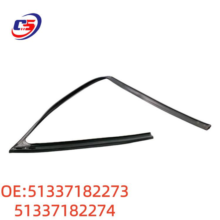 

BMW F18 Фетровий жолоб переднього скла Л/П - 51337182273 / 51337182274 Front Glass Felt Channel L/R