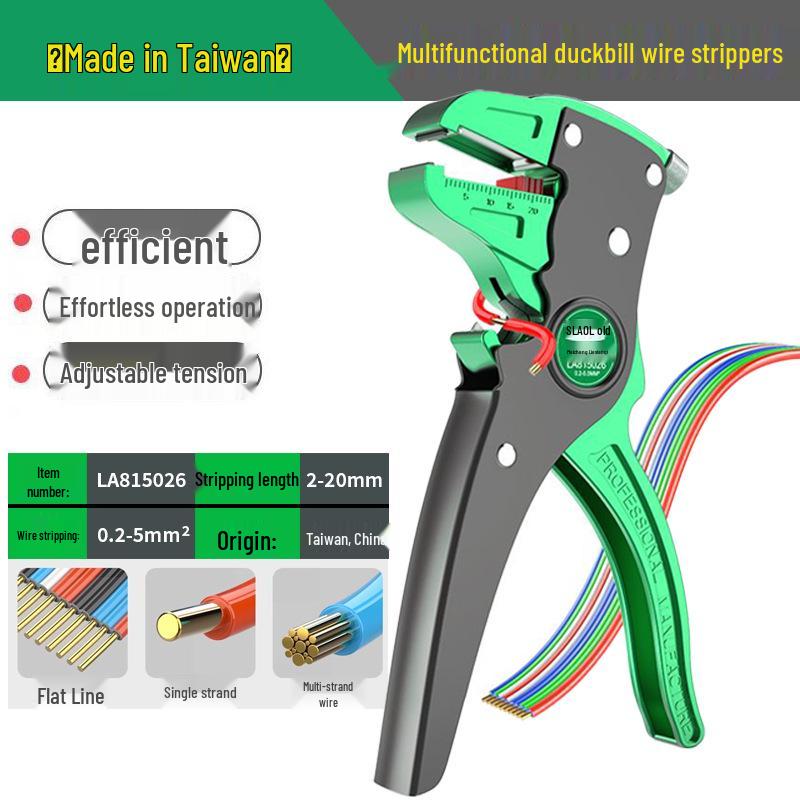 

Multi-Functional Automatic Wire Stripper & Cutter Pliers for Electricians