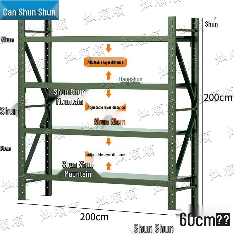 Canshunshun Heavy-Duty Modular Outdoor Utility Rack