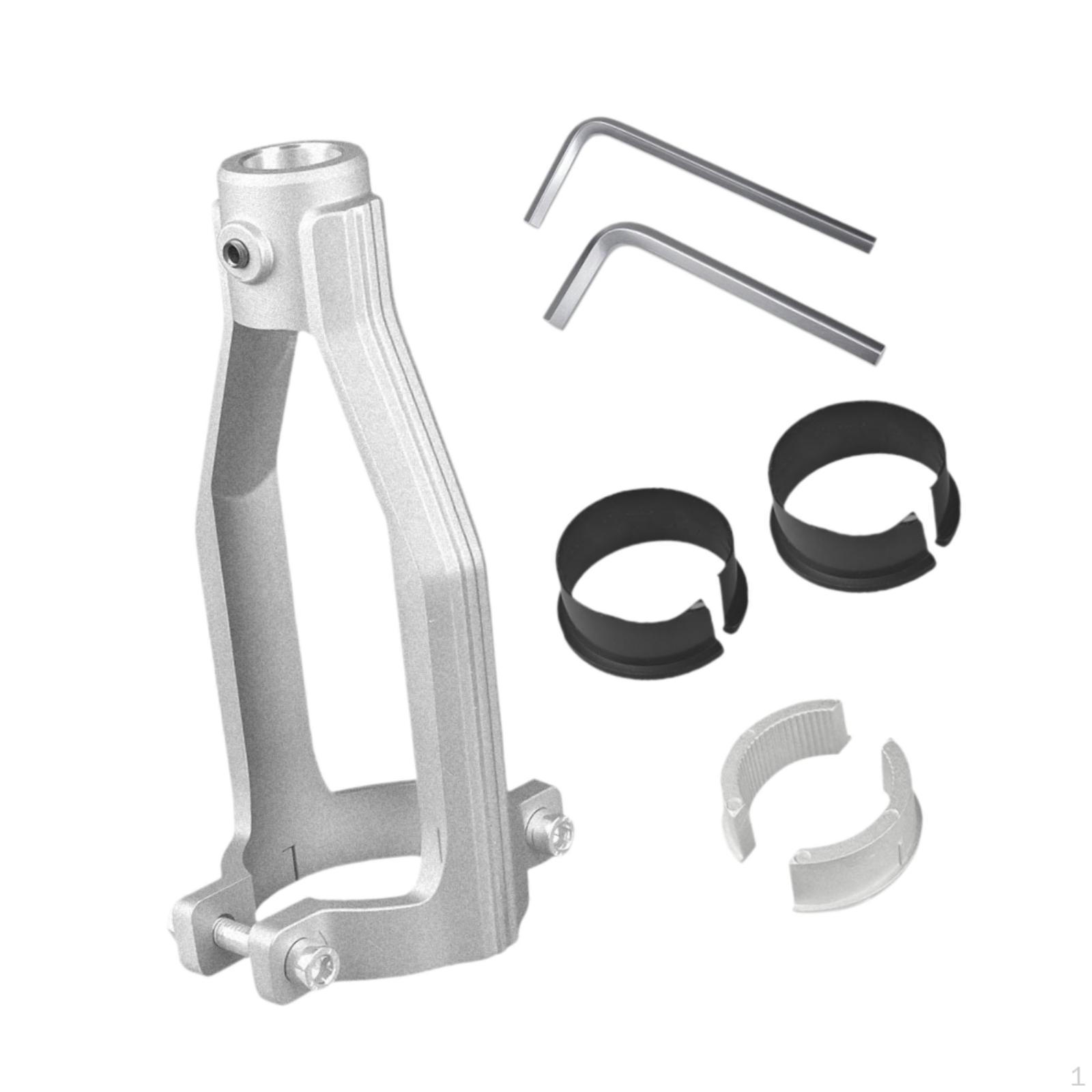 

Square Hole Drill Adapter Mortising Attachment, Easy to Install ,Drill Fixed Bracket for Furniture,