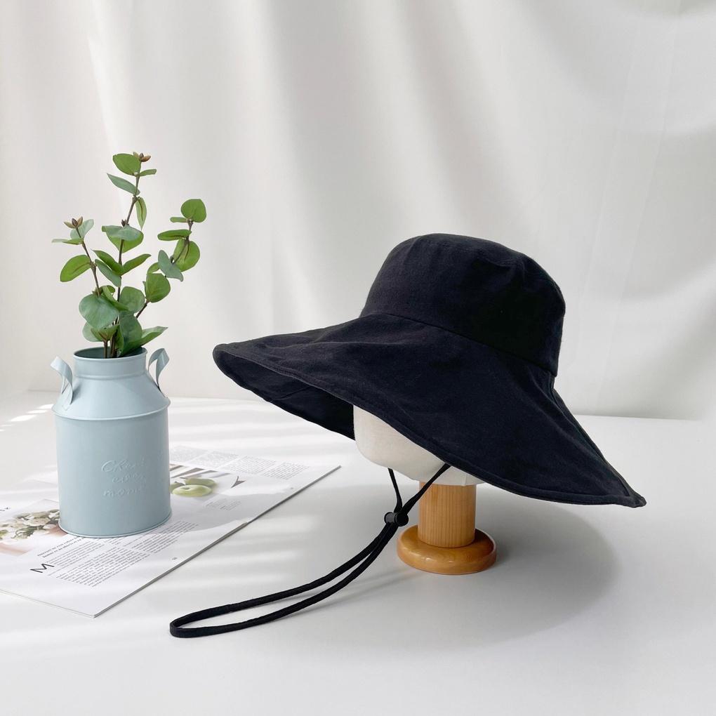 Women's and Men's Daily Linen Wide Brim Bucket Hat