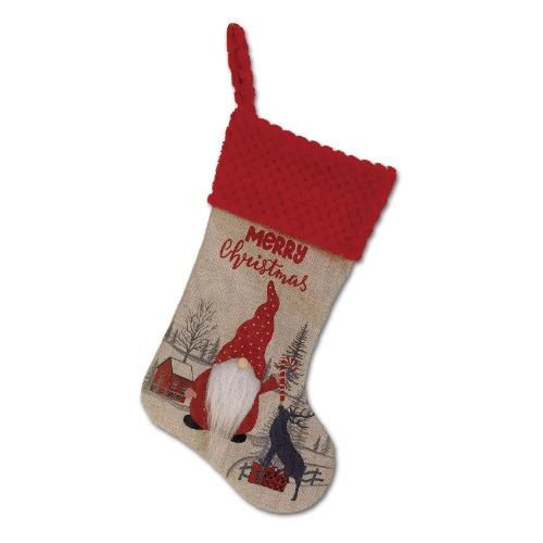 

Рождественские украшения для безликих кукол: Американский Санта-Клаус, рождественские чулки, елочные украшения и мешочки с конфетами 46*26cm