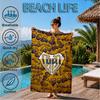 Juniors Football Club Design Printed Microfiber Beach Towel, Soft And Absorbent, Quick-Dry, Ideal for Summer Travel, Beach Essential, Swimming Pool