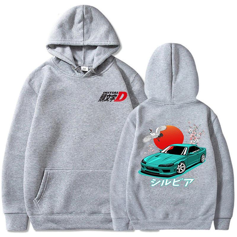 Anime iniziale D Drift felpa con cappuccioHoodie