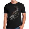 Guitar Hands T-Shirt Musik Metal Gitarren Goth Punk Skelett Totenkopf Top TeeWird in neuem Fenster oder Tab geöffnet