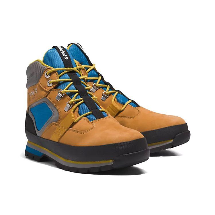 Timberland Euro Hiker TimberDry Bequeme Rutschfeste Mid-Calf Outdoor-Stiefel Herrenstiefel Braun Blau A2AGS231