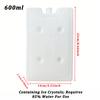 Reusable Fresh-Keeping Ice Box Water Injection Ice Box for Picnic Cooler Ice Pack Suit  Fresh Food Storage for Cold Chain