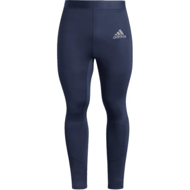

Adidas Logo Print Slim Fit Sports Pants Men Bottoms Blue H38292 S