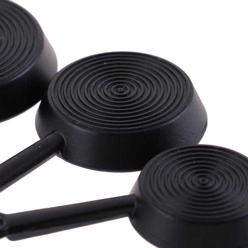 Cena de jogo de comida criativa modelo mini frigideira conjunto de 3 peças acessórios para casa de bonecas