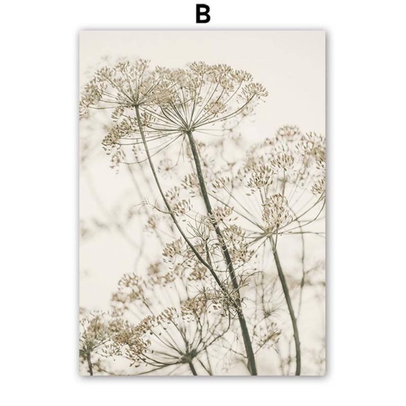 

Лес Цветы Птицы Листья Абстрактные Пейзажи Плакаты и Принты Настенное Искусство Холст Картины Картины Для Гостиной Декор Бара Отеля 21cm×30cm NoFrame