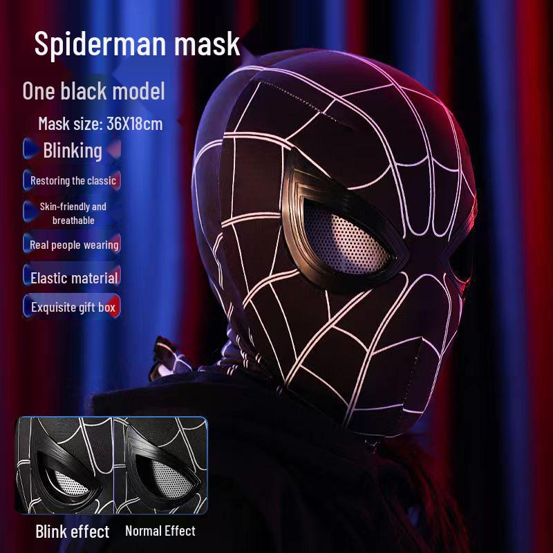 Spider-Man Miles Morales Light-Up Costume Mask for Kids
