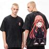 Letní Horké Anime Pětice Nevěst T-shirt Pánské Dámské Bavlněné Krátký Rukáv Kulatý Výstřih Trička Volné Streetwear Denní Vrcholy