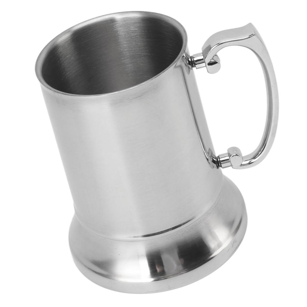 Roestvrijstalen Bierpul Antislip Hittebestendig Moderne Bierbeker Koffiemok 500ml