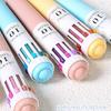 1/3pcs Colorful Drawing Ballpoint Pen 0.5mm 10 In 1 Roller Ball Pen Spot Liner Marker Highlighter Office School