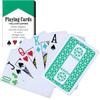 Japanese Product TRILLION GAMING Playing Cards 4 Colors Jumbo Index Bridge Size (BOTANICAL GREEN)