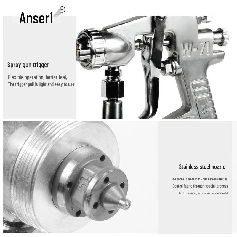 Ansairui F75 Pneumatic Paint Spray Gun