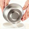 Stainless Steel Pet Heating Water Bowl Large Capacity Low Noise Constant Temperature Cat Bowl Energy-saving Removable