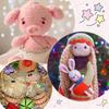 New 10PCS 3D Colorful Safety Eyes Oval Shape for Crochet Toys Amigurumi DIY Toy Doll Making Animal Eye Doll DIY Craft Supplies