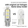 High-Performance T10 LED Dome Light - 6 SMD 5630, W5W, 194 Base, 12V, with Silicone Case for Enhanced Safety