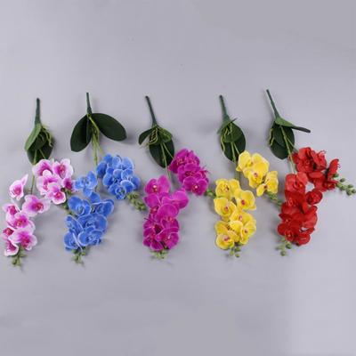 Künstliche Schmetterlings-Orchideen, Orchideen, Blumen, Kunststoff
